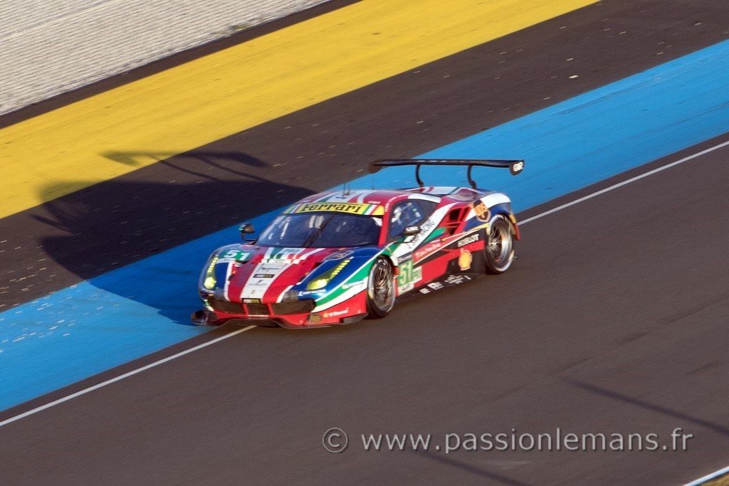 Ferrari 488  le mans 2016